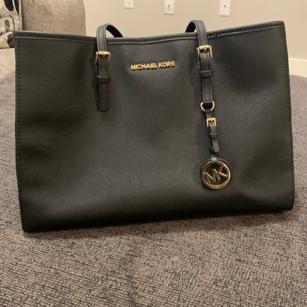 Michael Kors Tote Handbag (Black Tote)